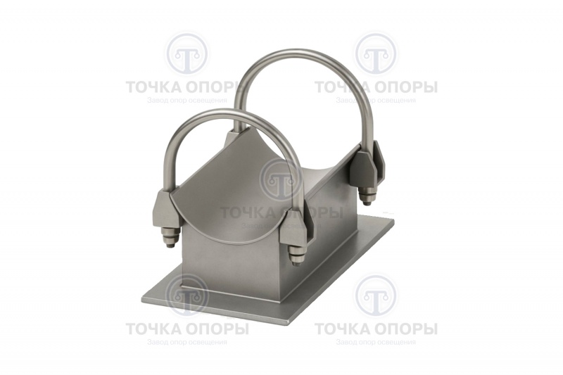 Опоры неподвижные хомутовые для надземной прокладки 313.ТС-007.013