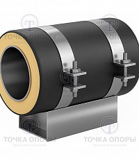 Скользящая опора СПОк 820/1000.150 подкладная канальная для труб в ППУ