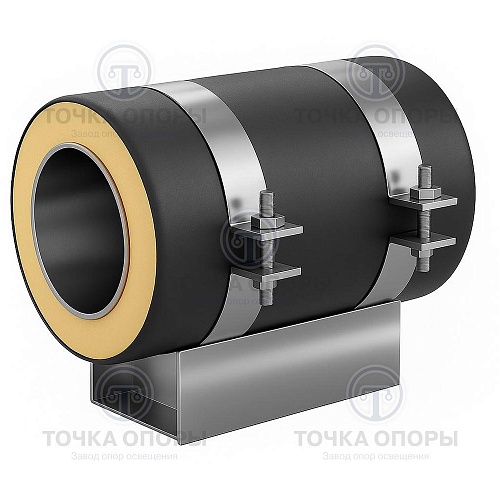 Скользящая опора СПОк 1220/1400.150 подкладная канальная для труб в ППУ